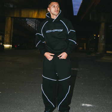 Sportsline Panel Hood - Black Reflective