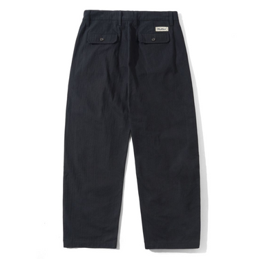 Pleated Trousers Black