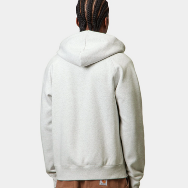 Hooded Chase Jacket Ash Heather / Gold
