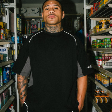 Optic Panel Tee - Black