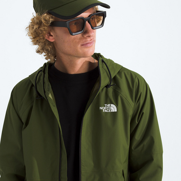 The North Face Antora Rain Hoodie – Woodland Green