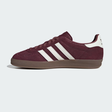 Women's Gazelle Indoor Shoes Maroon / Off White / Burgundy
