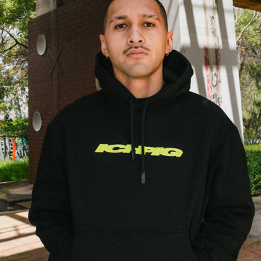 MOTION PULLCORD HOOD BLACK