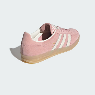 Women's Gazelle Indoor Shoes Wonder Mauve / Off White / Gold Metallic
