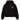 Moonlight Badge Full-zip Hoodie Vintage Black