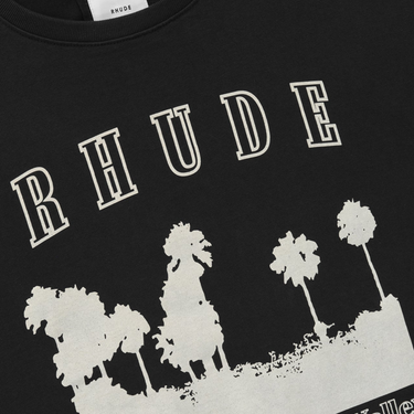 THOUSAND PALMS TEE VINTAGE BLACK / WHITE