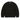 Loose Gauge Knit Crew Black