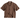 Textured Waffle Shirt -  Chocolate