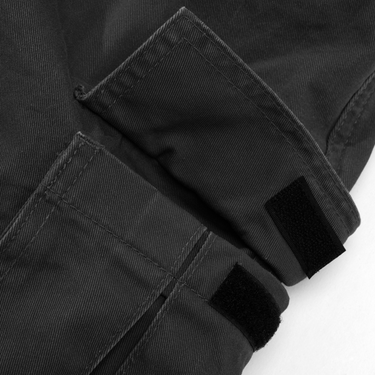 Field Cargo Shorts Washed Black