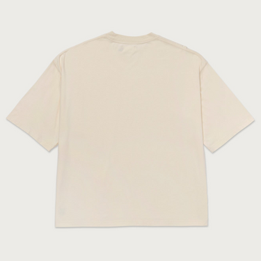 Crest Logo Box Tee - Cream