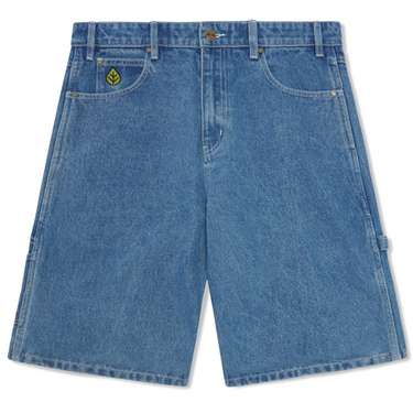 Weathergear Heavy Weight Denim Shorts Mid Blue