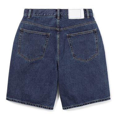 Washed Denim Short- Blue