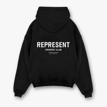 Owners Club Zip Hoodie Black