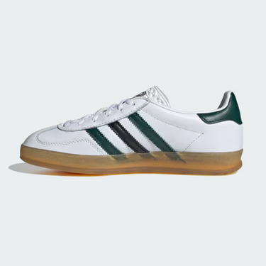 Adidas Women’s Gazelle Indoor – Cloud White / Collegiate Green | IE2957