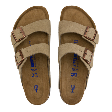 Arizona SFB Taupe Suede Leather