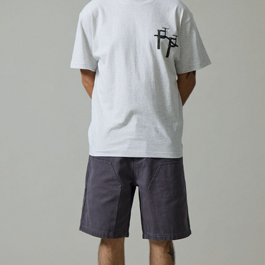Double Knee Diggers Club Short Charcoal