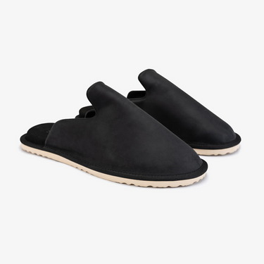 Draper smooth Leather Jet Black/Shortbread