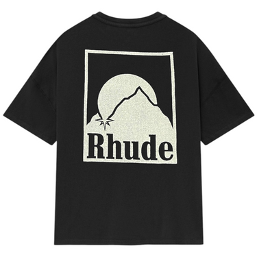 Rhude Moonlight Badge Tee Vintage Black