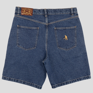 Workers Club Jean Short R44 Faded Wash Dark Indigo