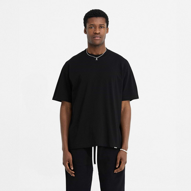 Initial Oversized T-Shirt Black