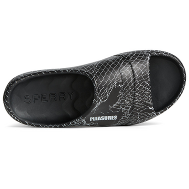 Pleasures x Sperry Float slide Black