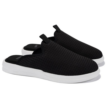 Pelli Jet Black/ Lily white