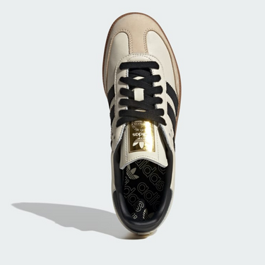 Adidas women's Samba CREAM WHITE/CORE BLACK/SAND STRATA