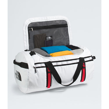 Base Camp Duffel - Medium (71L) TNF WHITE-TNF BLACK-ELEVATION RED
