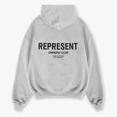 REPRESENT OWNERS CLUB HOODIE - ASH GREY