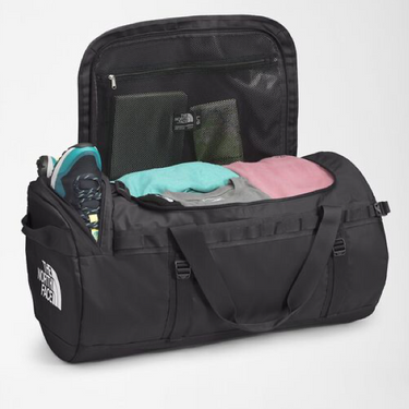 BASE CAMP DUFFEL - L TNF BLACK/ TNF WHITE