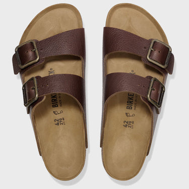 Birkenstock Arizona Wire Buckle Vintage Wood – Natural Leather
