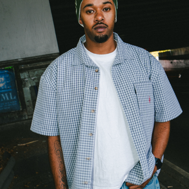 Heritage Plaid Shirt - White / Black