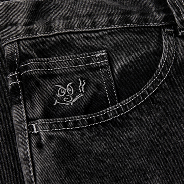 92! Pants - Silver Black