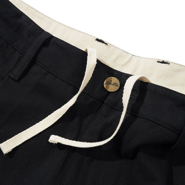 Pleated Trousers	Black