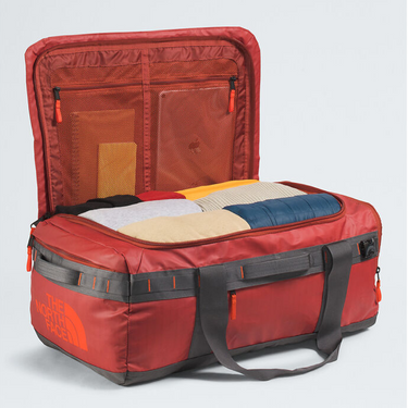 Base Camp Voyager Duffel - 62L Clay/Anthracite Grey/Lava Red