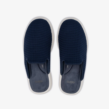 Pelli Indigo waffle/Marshmallow