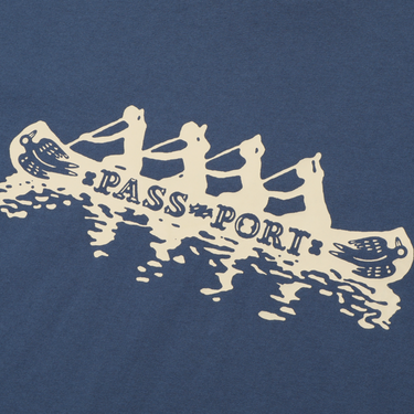 Canoe Tee Harbour Blue