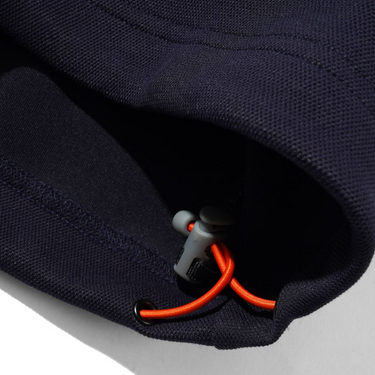 Warped Track Jacket, Navy