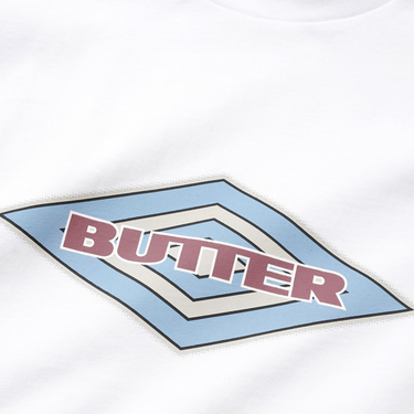 Diamond Logo Tee, White