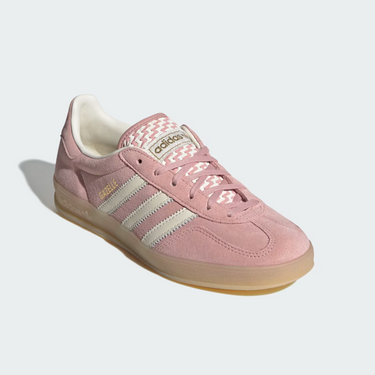 Women's Gazelle Indoor Shoes Wonder Mauve / Off White / Gold Metallic