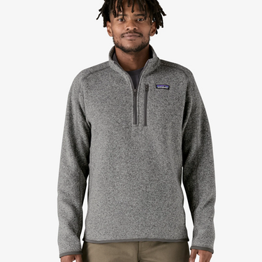 Men's Better Sweater® 1/4-Zip Fleece Stonewash