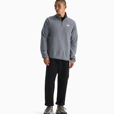 The North Face Glacier Fleece ¼ Zip Jacket – TNF Mid Grey Heather