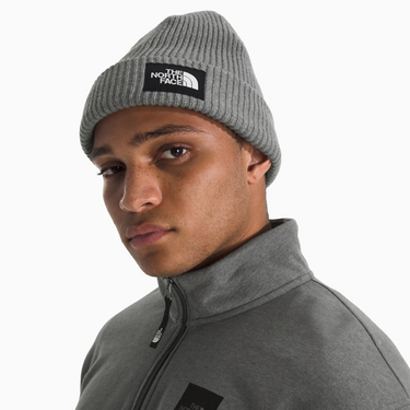 The North Face Salty Lined Beanie  TNF Medium Grey Heather