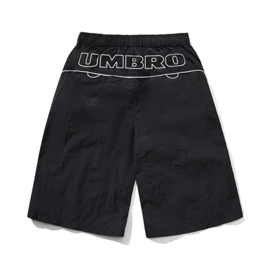 Long Track Shorts, Black