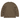 Striped Sleeve Knit Crew Brown