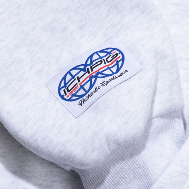 Sports Pullcord Hood - White Marle