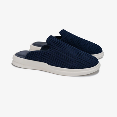 Pelli Indigo waffle/Marshmallow