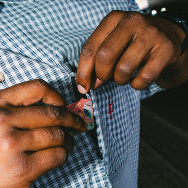 Heritage Plaid Shirt - White / Black