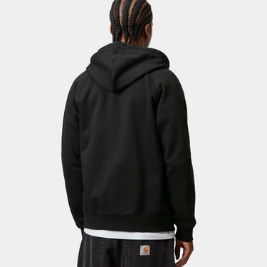 Hooded Chase Jacket Black / Gold