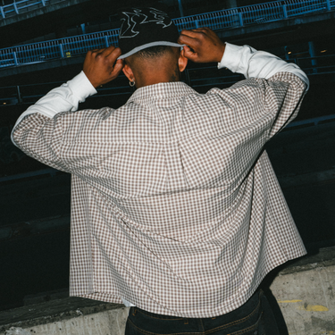 Heritage Plaid Shirt - Cream / Umber